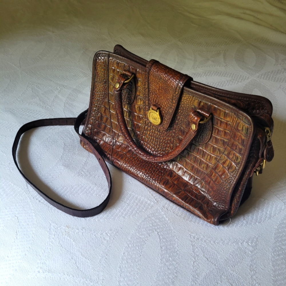 Vintage Brahmin alligator purse